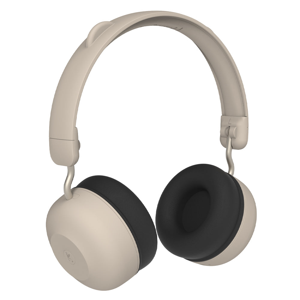 Kreafunk Kids Buzz Junior Bluetooth Headphones - Ivory Sand V398-KFKLK09