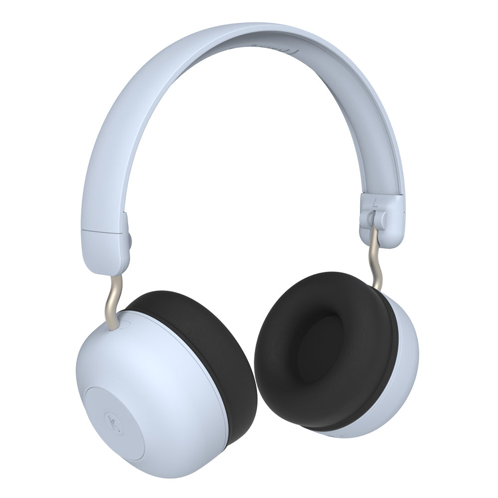Kreafunk Kids Buzz Bluetooth Headphones W/ Anc - Cloudy Blue V398-KFKLK14