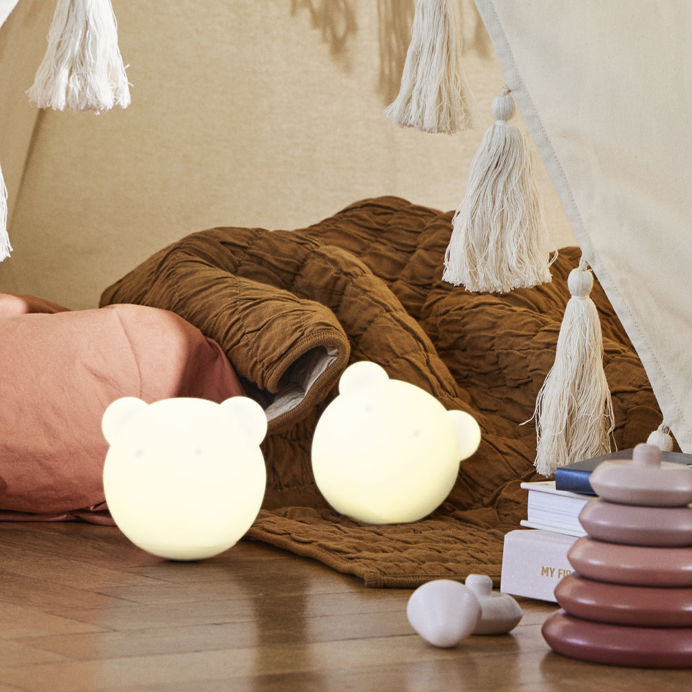 Kreafunk Kids Blob Lamp - White / Moon Grey V398-KFKYI01