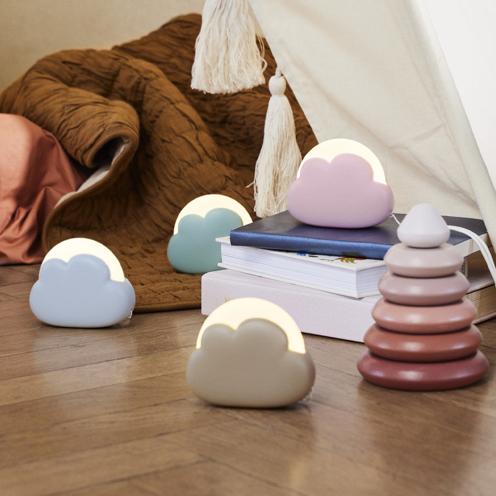 Kreafunk Kids Cloudy Lamp - Dusty Rose V398-KFKZH03