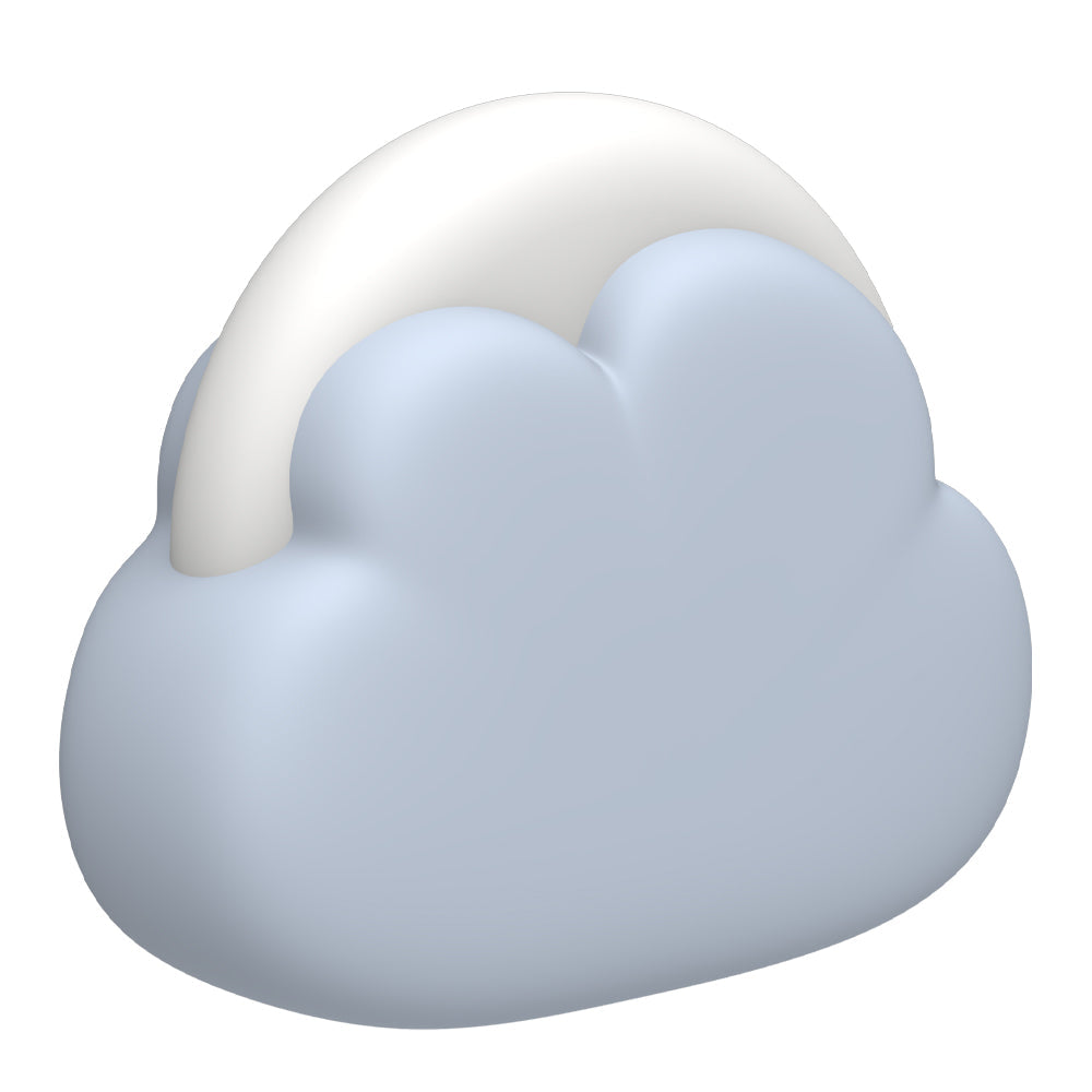 Kreafunk Kids Cloudy Lamp - Cloudy Blue V398-KFKZH04