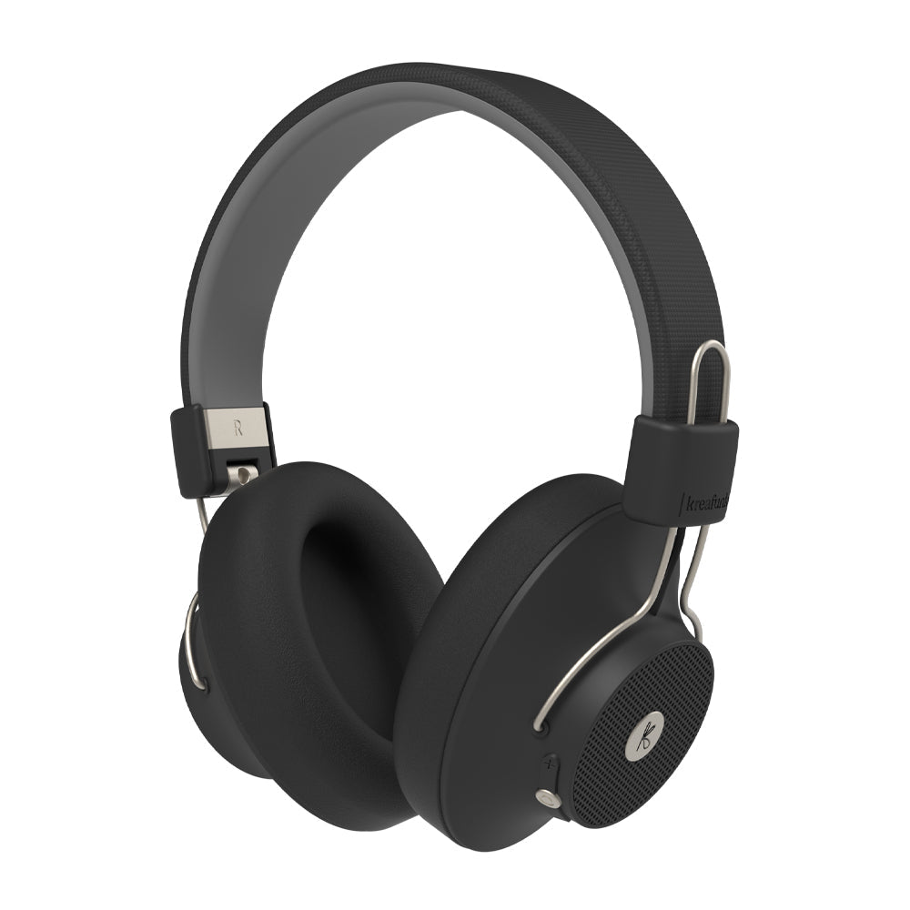Kreafunk Abeat Qi Bluetooth Headphones W/ Anc - Black V398-KFLK12QI