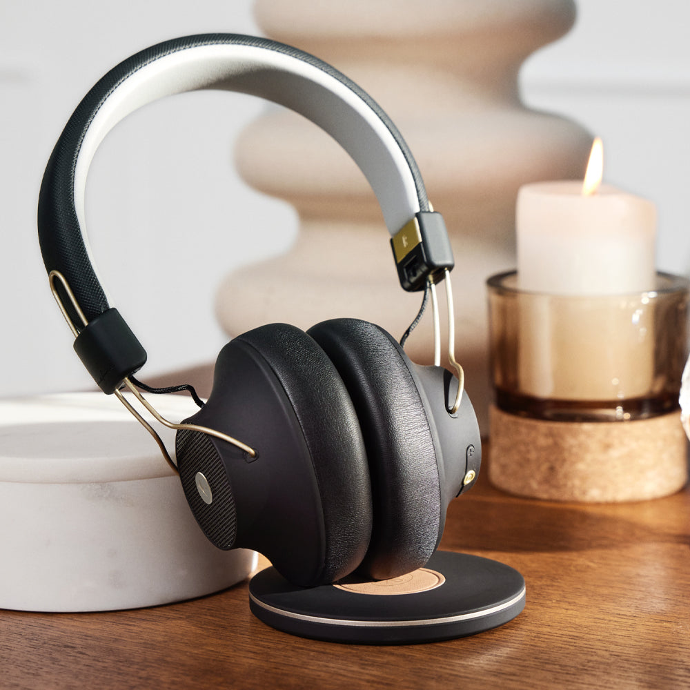 Kreafunk Abeat Qi Bluetooth Headphones W/ Anc - Black V398-KFLK12QI