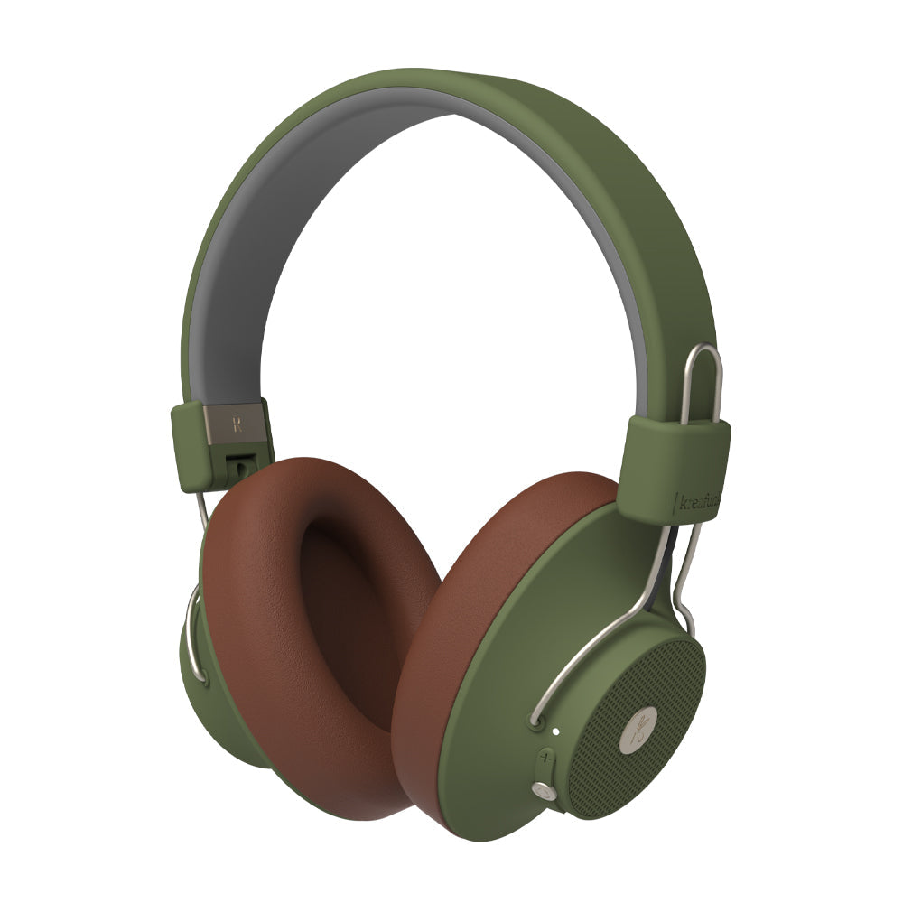 Kreafunk Abeat Qi Bluetooth Headphones W/ Anc - Urban Green V398-KFLK18QI