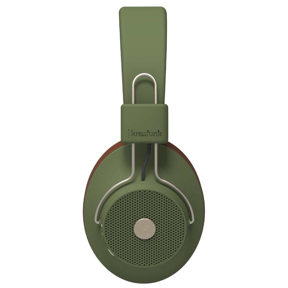 Kreafunk Abeat Qi Bluetooth Headphones W/ Anc - Urban Green V398-KFLK18QI
