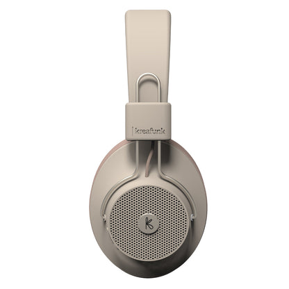 Kreafunk Abeat Qi Bluetooth Headphones W/ Anc - Ivory Sand V398-KFLK19QI