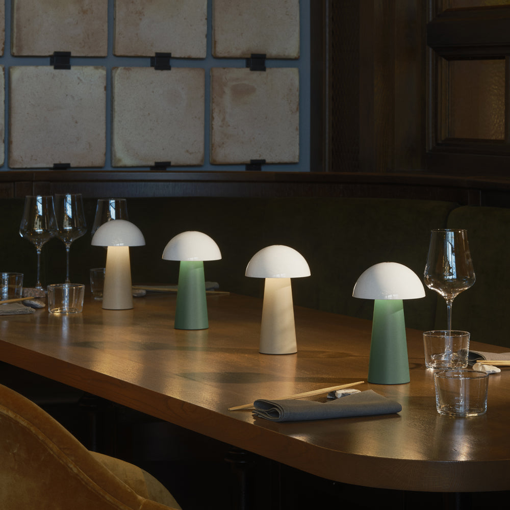 Kreafunk Bello Lamp, Portable And Rechargeable - Light Wood V398-KFLS01