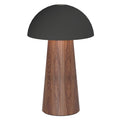 Kreafunk Bello Lamp, Portable And Rechargeable - Black Wood V398-KFLS02