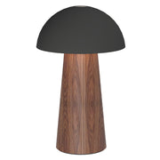 Kreafunk Bello Lamp, Portable And Rechargeable - Black Wood V398-KFLS02