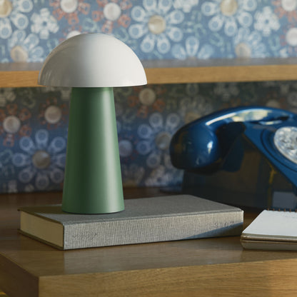 Kreafunk Bello Lamp, Portable And Rechargeable - Nordic Green V398-KFLS08