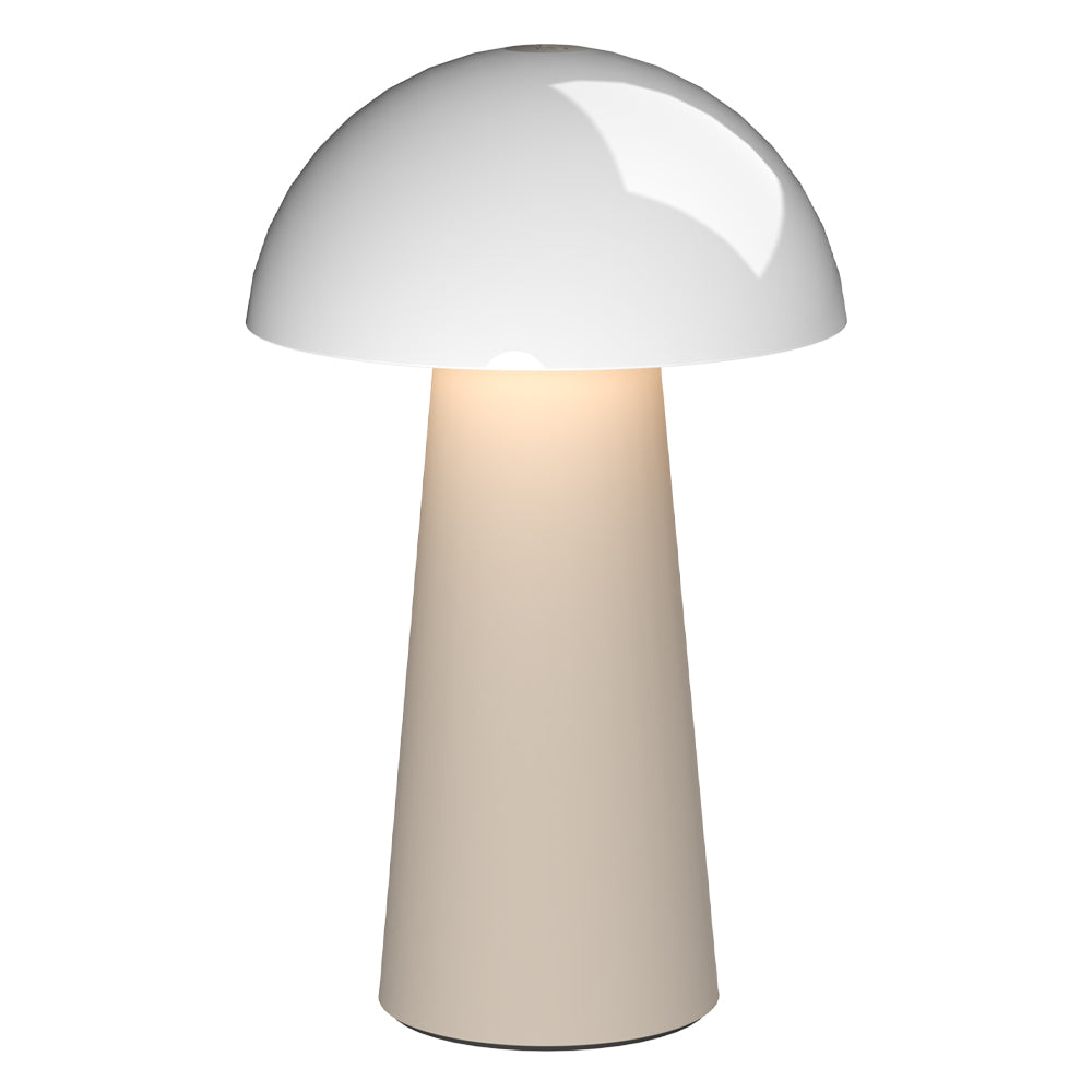 Kreafunk Bello Lamp, Portable And Rechargeable - Ivory Sand V398-KFLS09