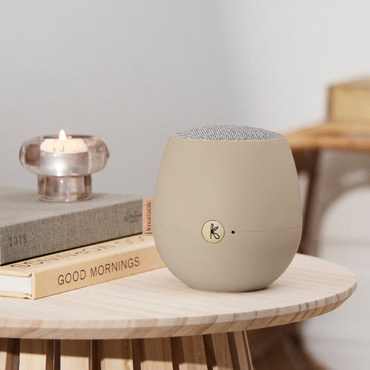 Kreafunk Ajazz 2 Bluetooth Speaker - Ivory Sand V398-KFRX09