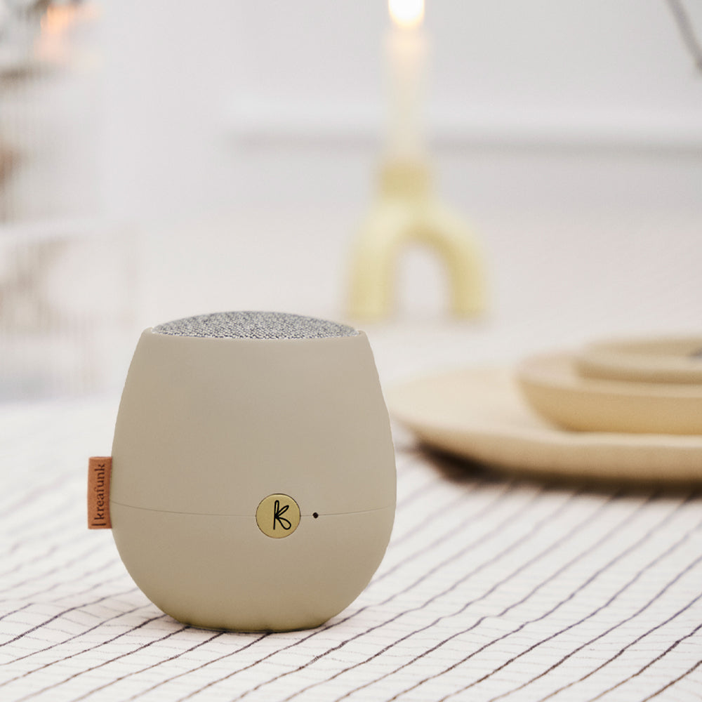 Kreafunk Ajazz 2 Bluetooth Speaker - Ivory Sand V398-KFRX09