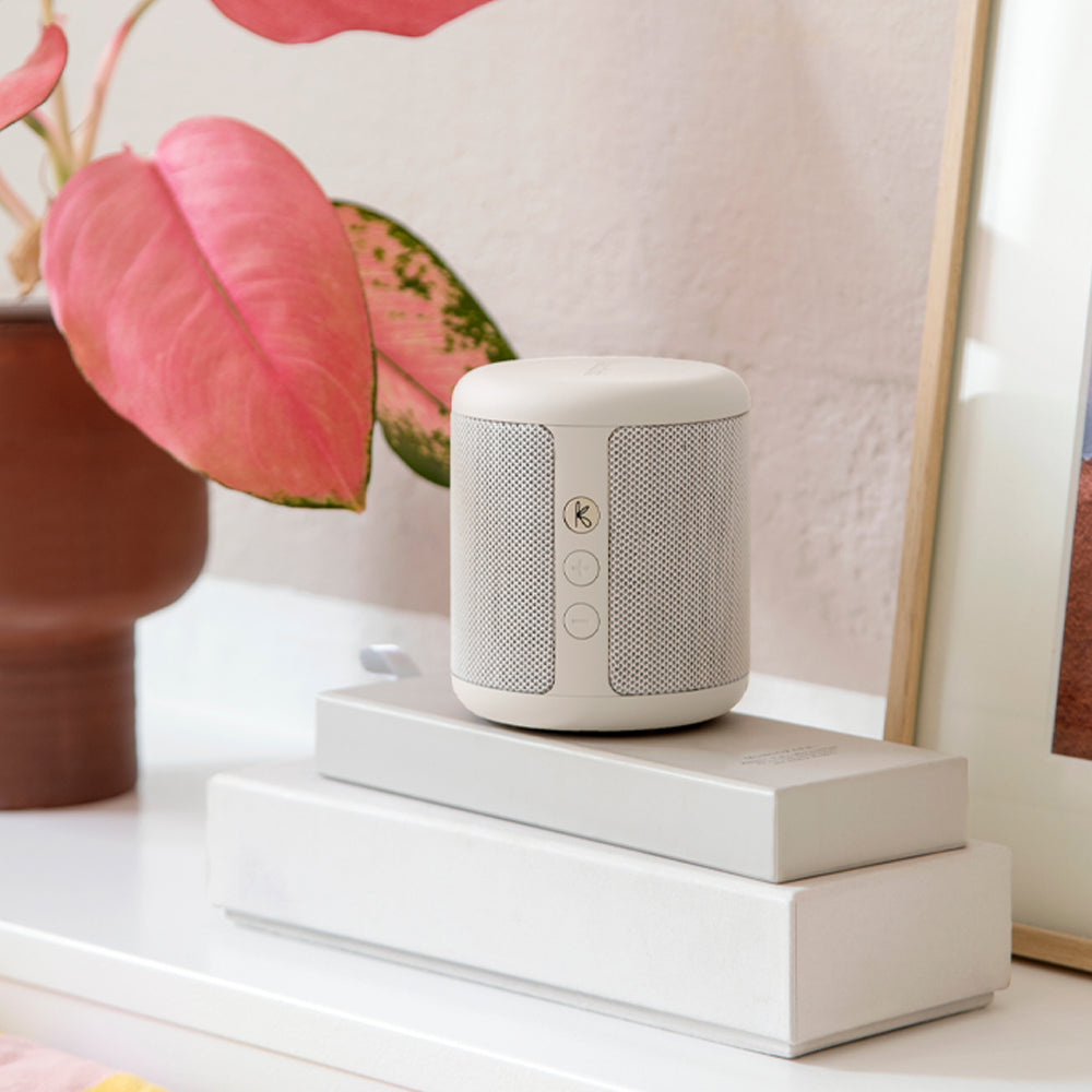 Kreafunk Karl Bluetooth Speaker - Soft White V398-KFRX11