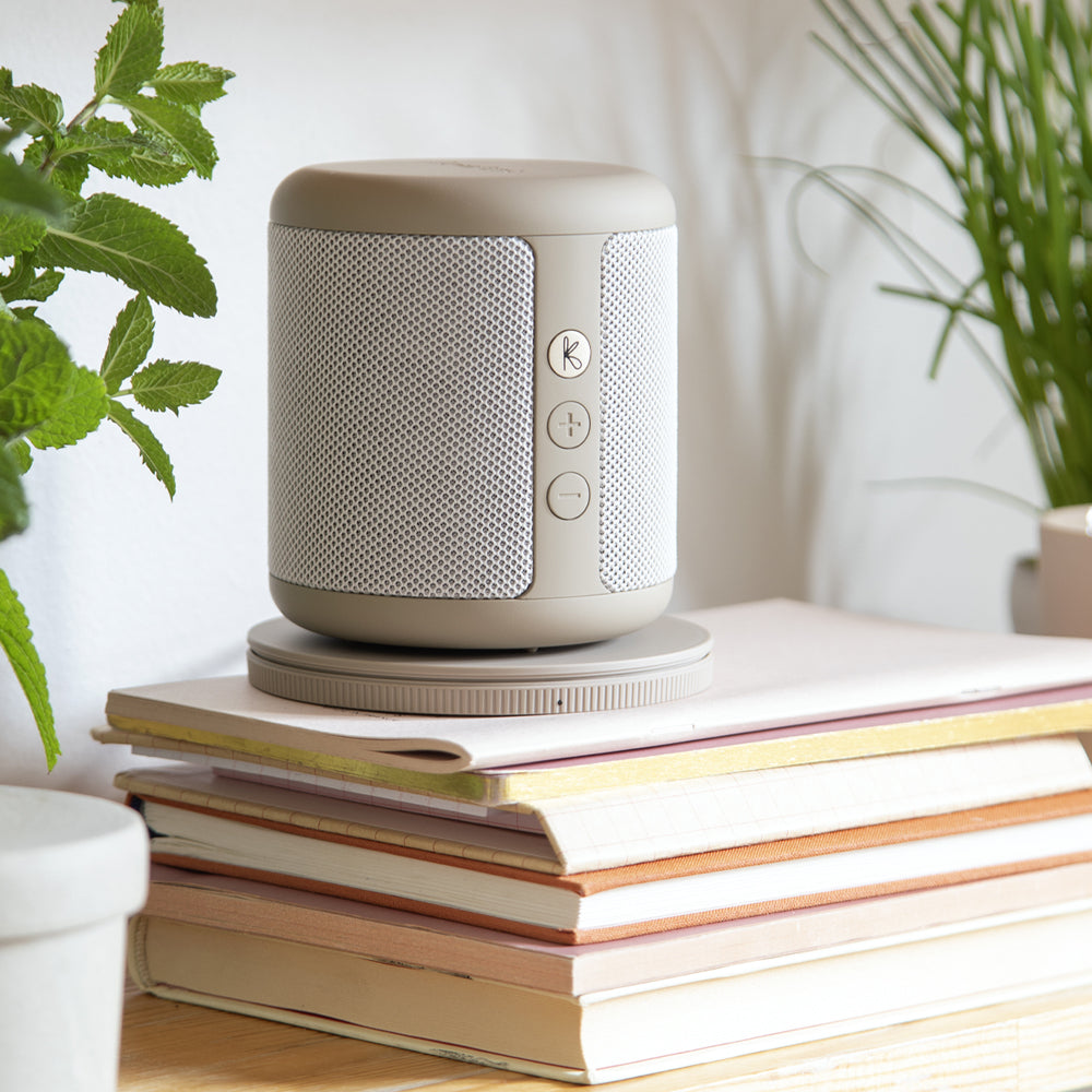 Kreafunk Karl Bluetooth Speaker - Ivory Sand V398-KFRX19