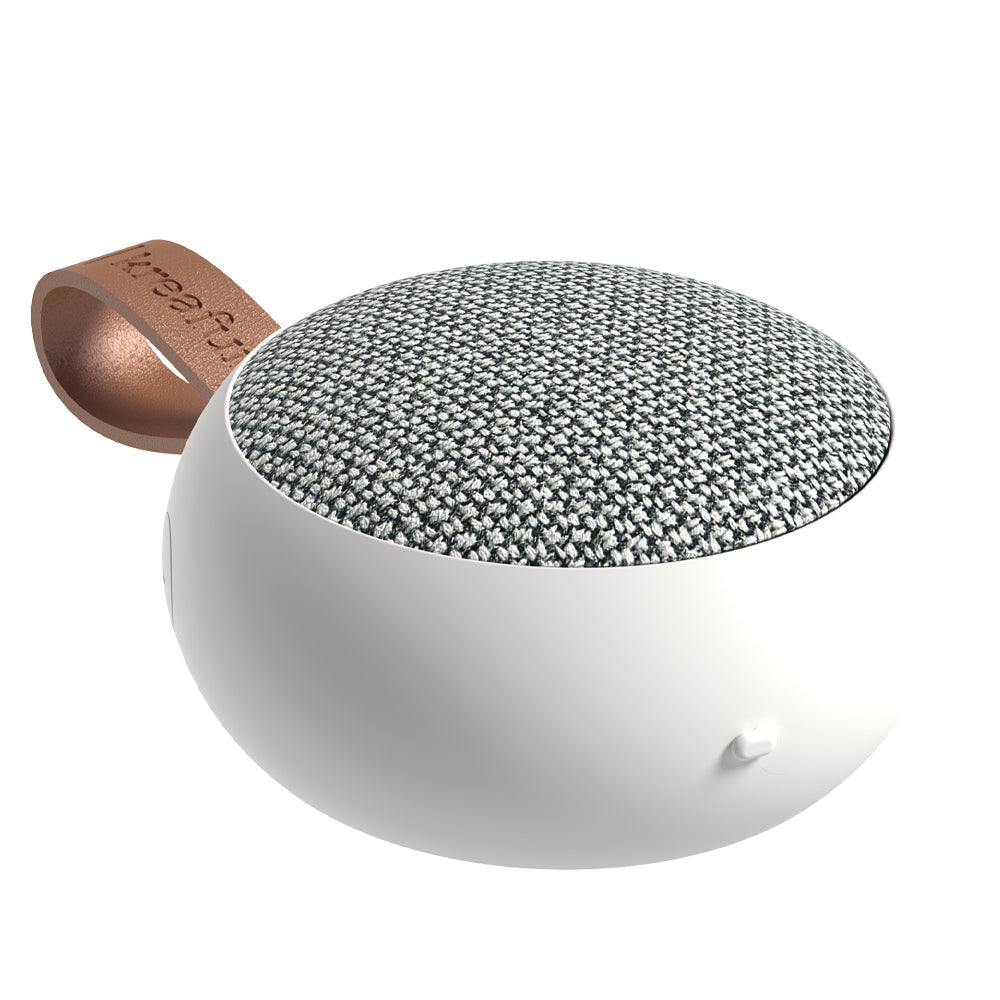 Kreafunk Ago 2 Fabric Bluetooth Speaker - White V398-KFWT141