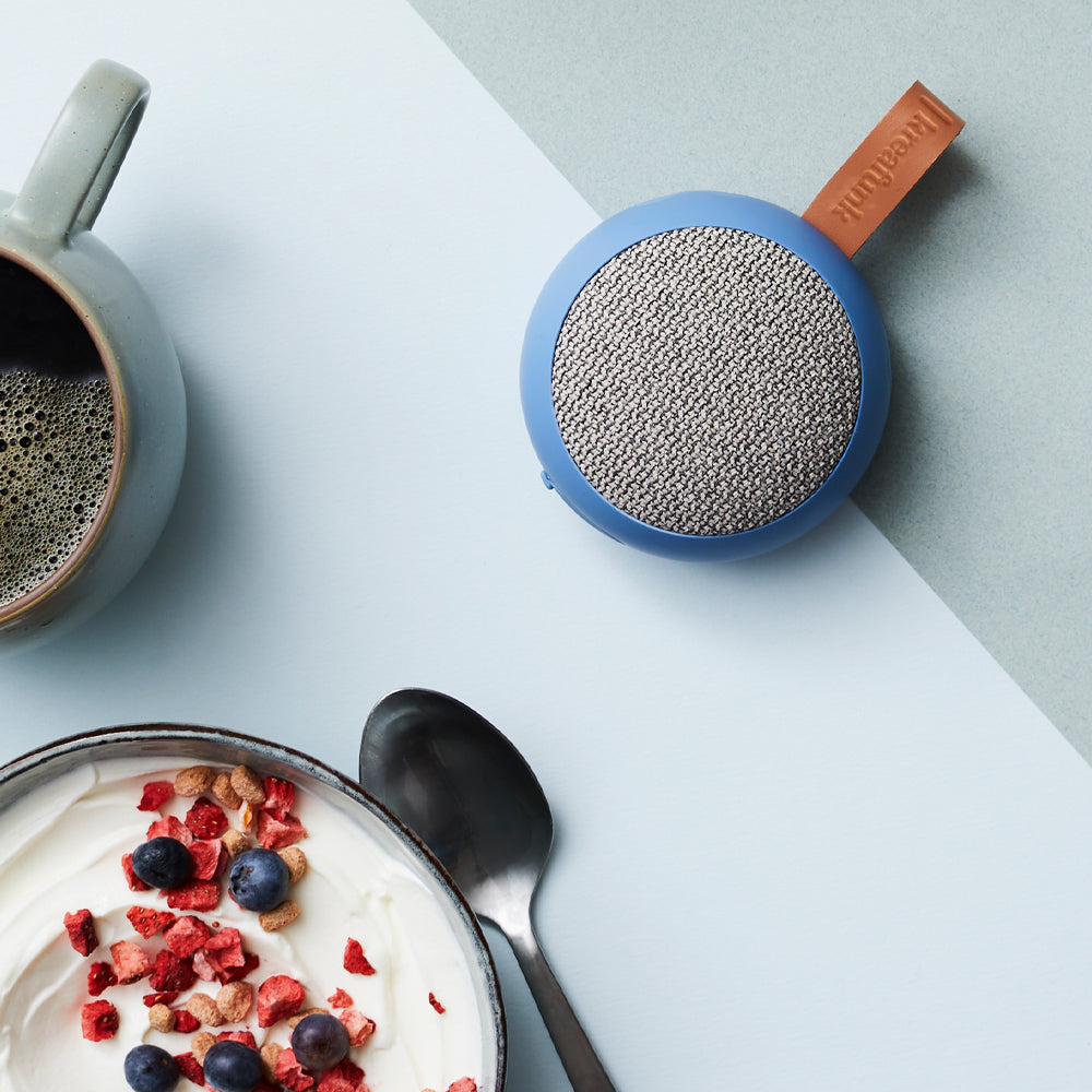 Kreafunk Ago 2 Fabric Bluetooth Speaker - River Blue V398-KFWT144