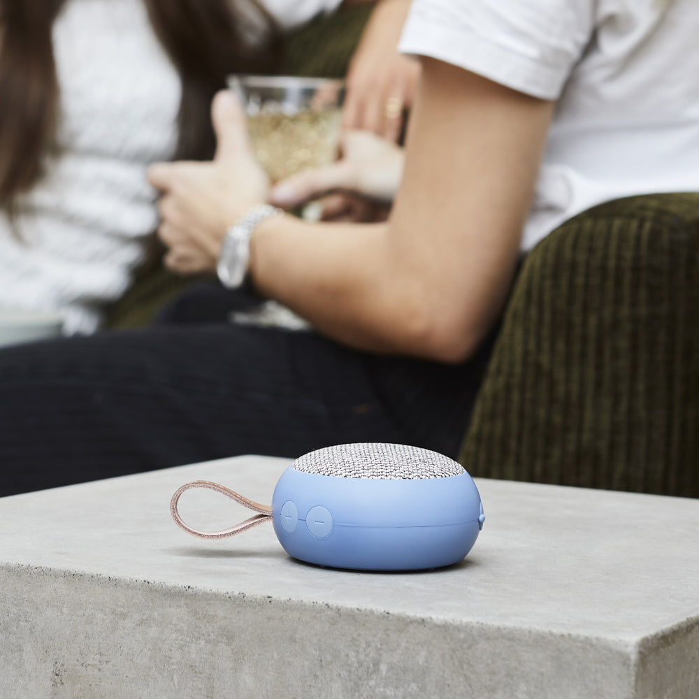 Kreafunk Ago 2 Fabric Bluetooth Speaker - River Blue V398-KFWT144