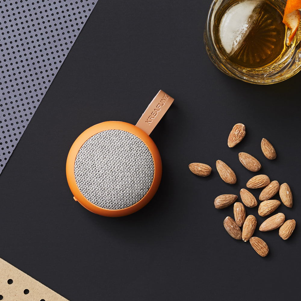 Kreafunk Ago 2 Fabric Bluetooth Speaker - Dusty Orange V398-KFWT145