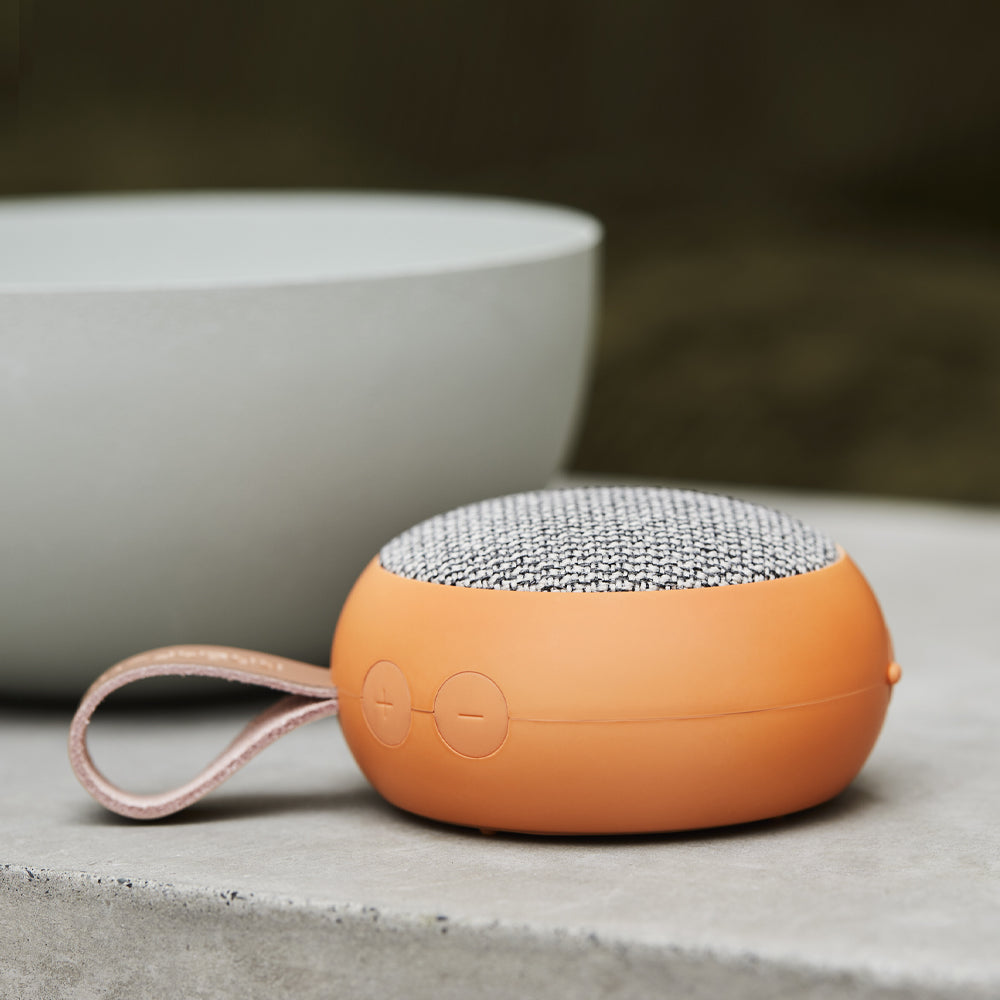 Kreafunk Ago 2 Fabric Bluetooth Speaker - Dusty Orange V398-KFWT145