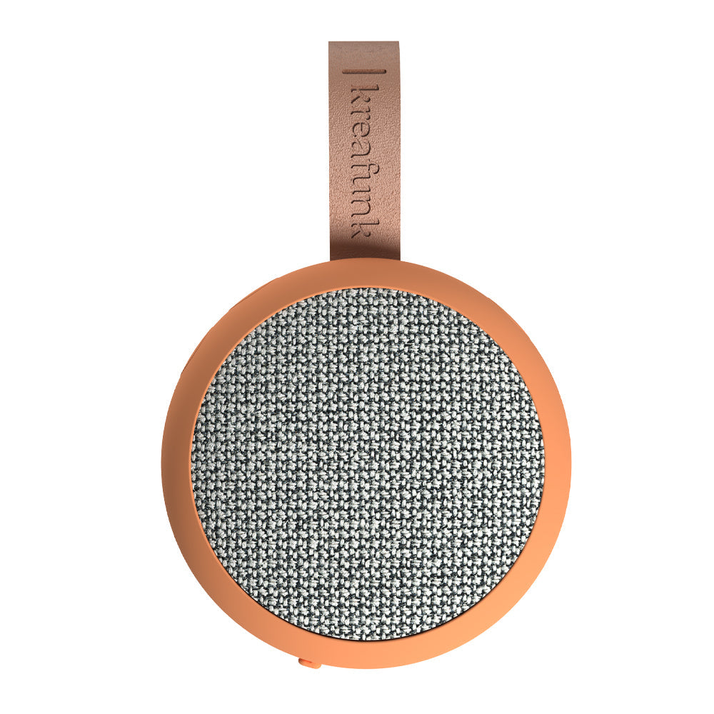 Kreafunk Ago 2 Fabric Bluetooth Speaker - Dusty Orange V398-KFWT145