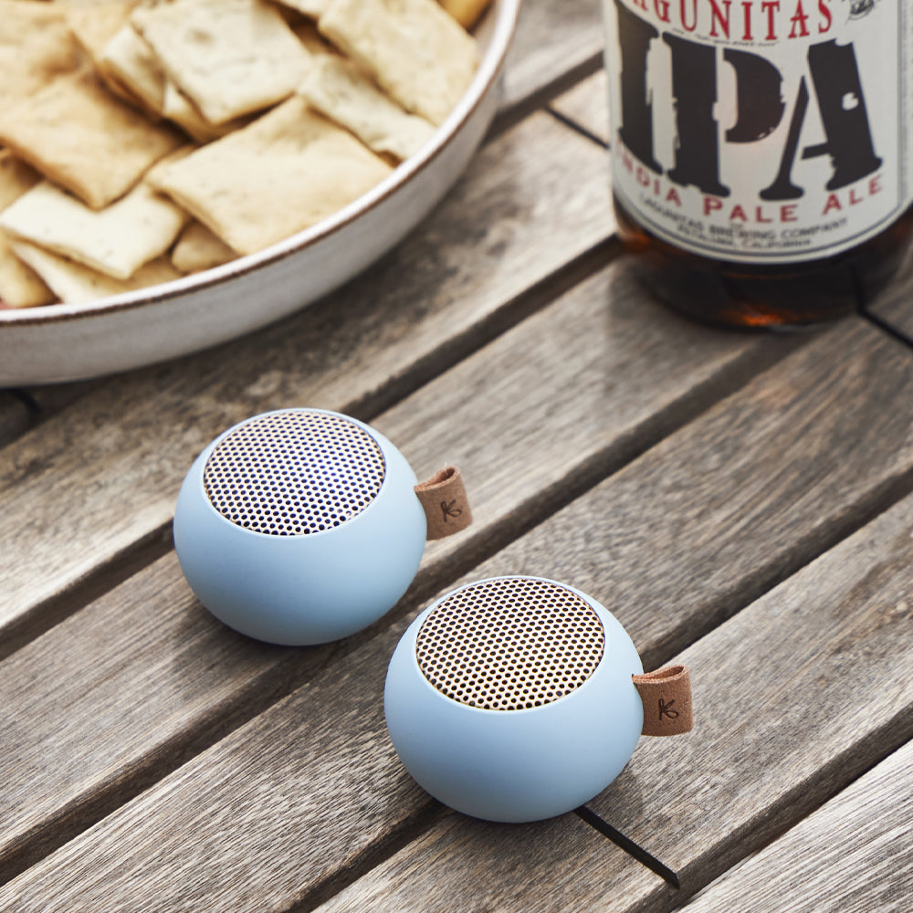 Kreafunk Ago Mini Bluetooth Speaker - Cloudy Blue V398-KFWT154