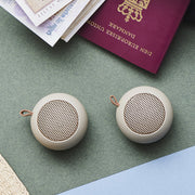 Kreafunk Ago Mini Bluetooth Speaker - Ivory Sand V398-KFWT159