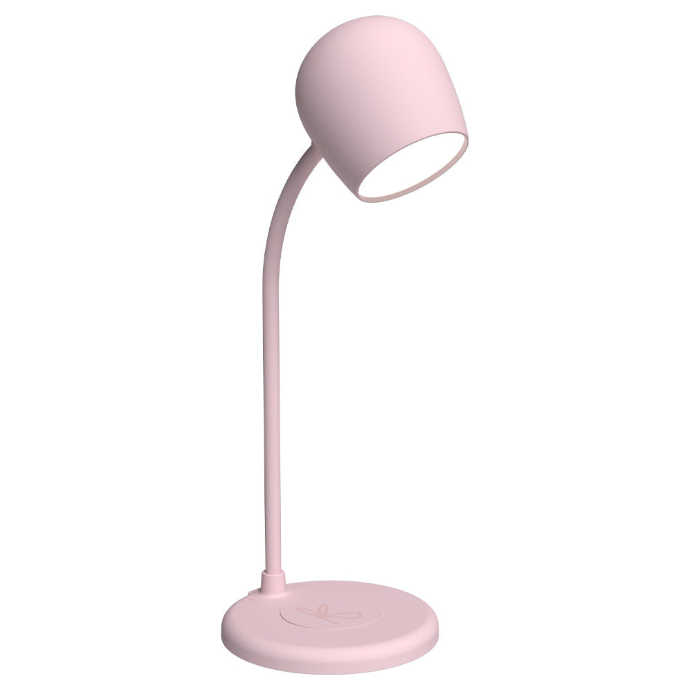 Kreafunk Ellie Lamp W/ Qi Charger And Bluetooth Speaker - Dusty Rose V398-KFYEW3