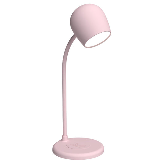 Kreafunk Ellie Lamp W/ Qi Charger And Bluetooth Speaker - Dusty Rose V398-KFYEW3