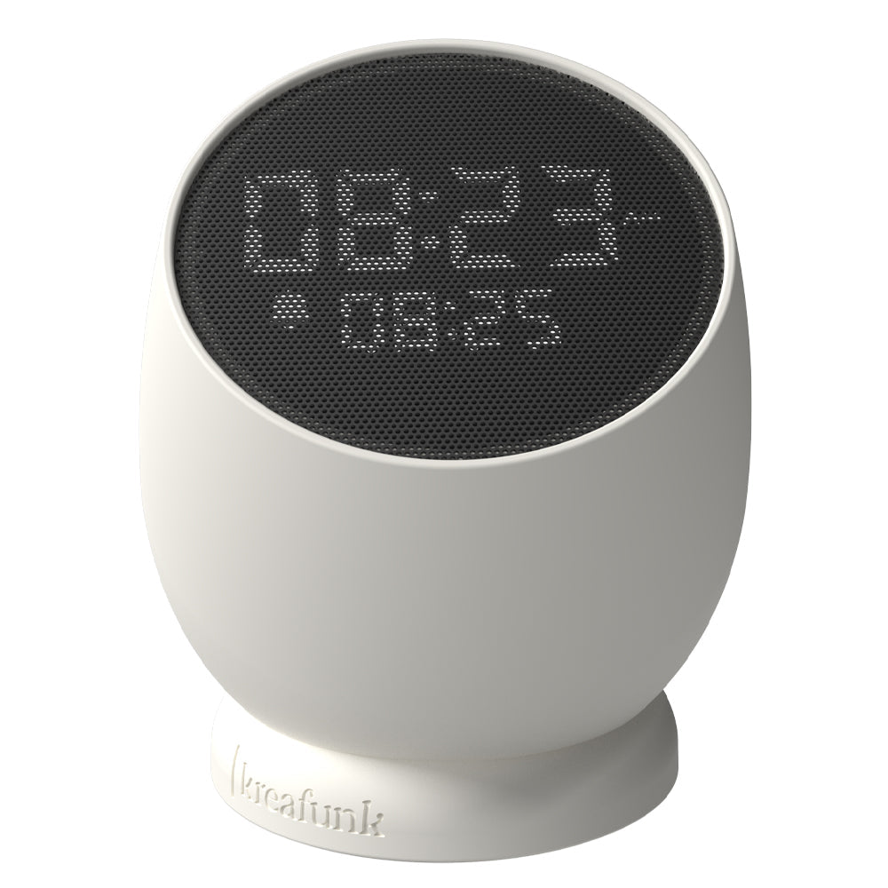 Kreafunk Bell Alarm Clock - White V398-KFYI01