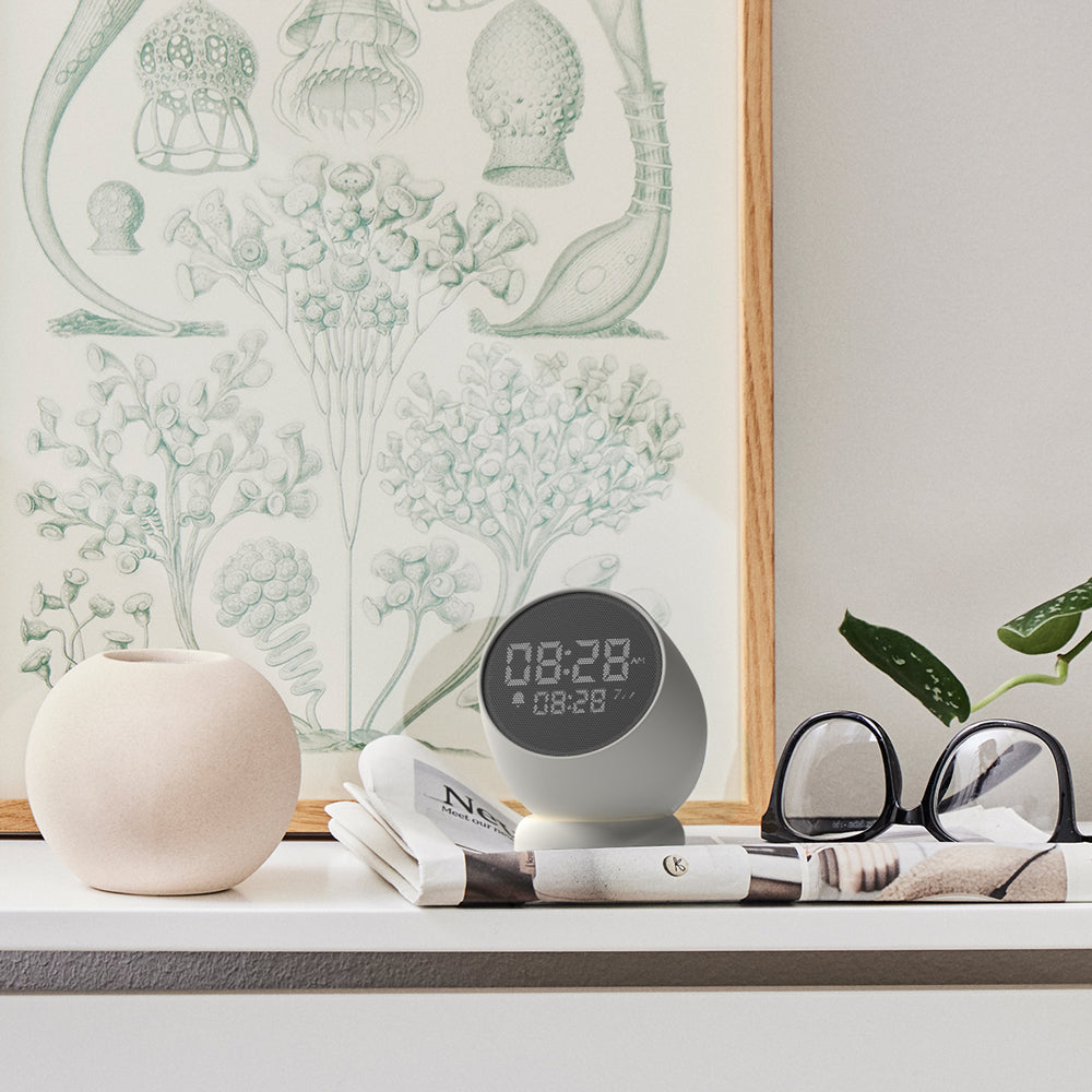 Kreafunk Bell Alarm Clock - White V398-KFYI01
