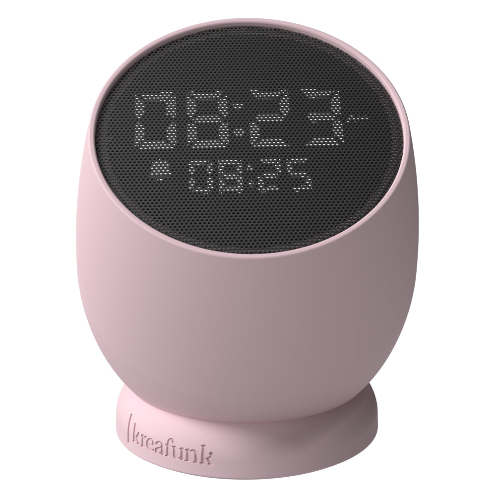 Kreafunk Bell Alarm Clock - Dusty Rose V398-KFYI03