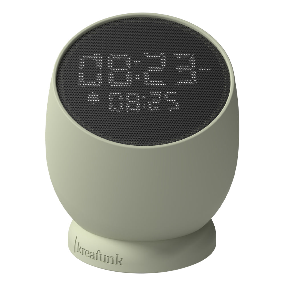Kreafunk Bell Alarm Clock - Dusty Olive V398-KFYI08