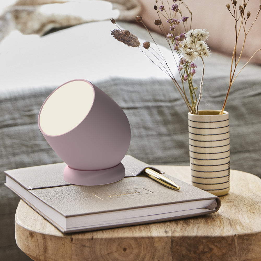 Kreafunk Beam Lamp, Portable And Rechargeable - Dusty Rose V398-KFYI13