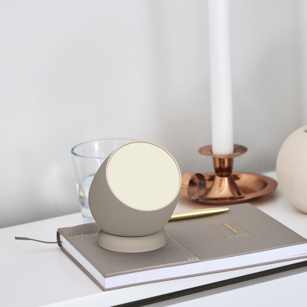 Kreafunk Beam Lamp, Portable And Rechargeable - Ivory Sand V398-KFYI19