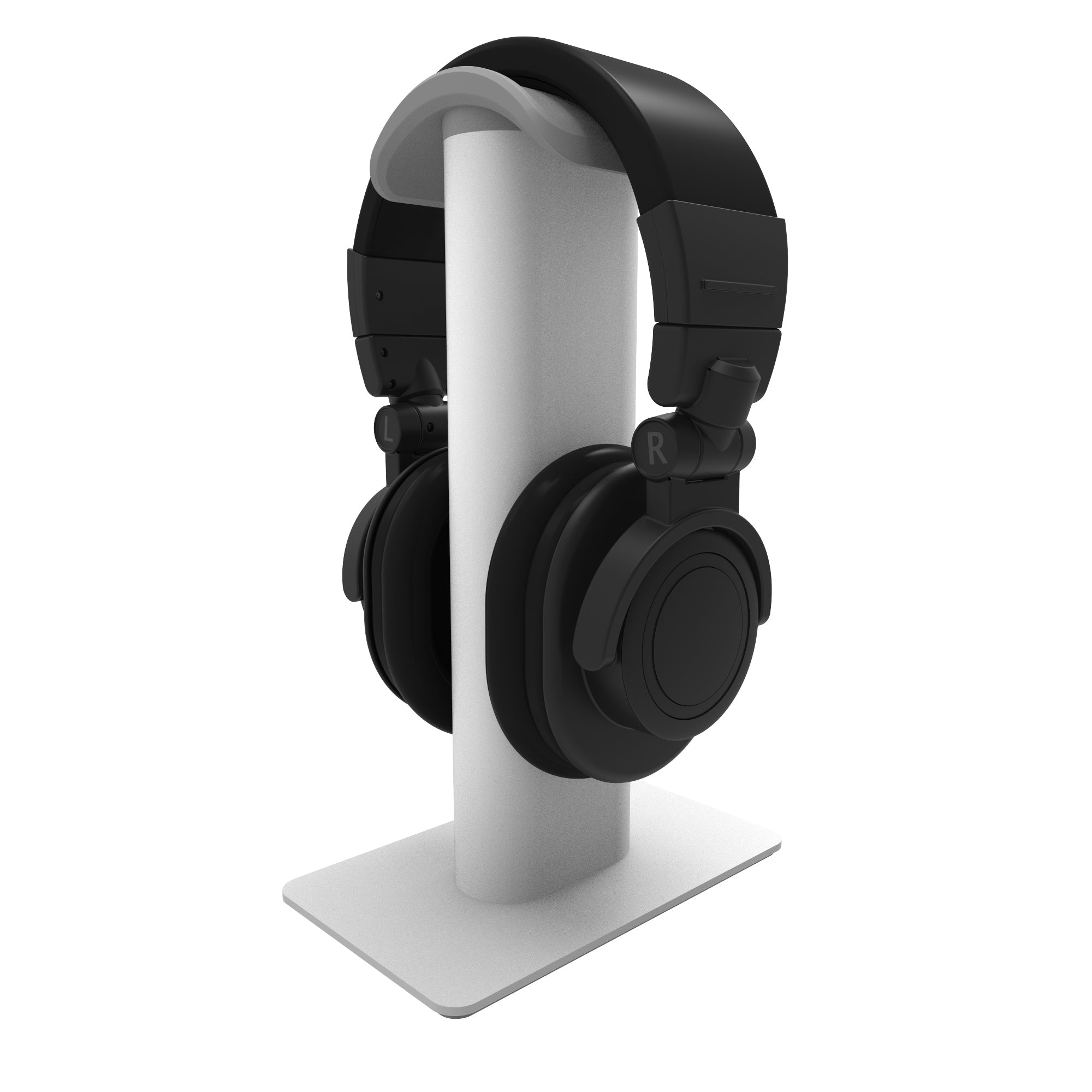 Kanto H2W Premium Universal Desktop Headphone Stand, White V398-KO-H2W