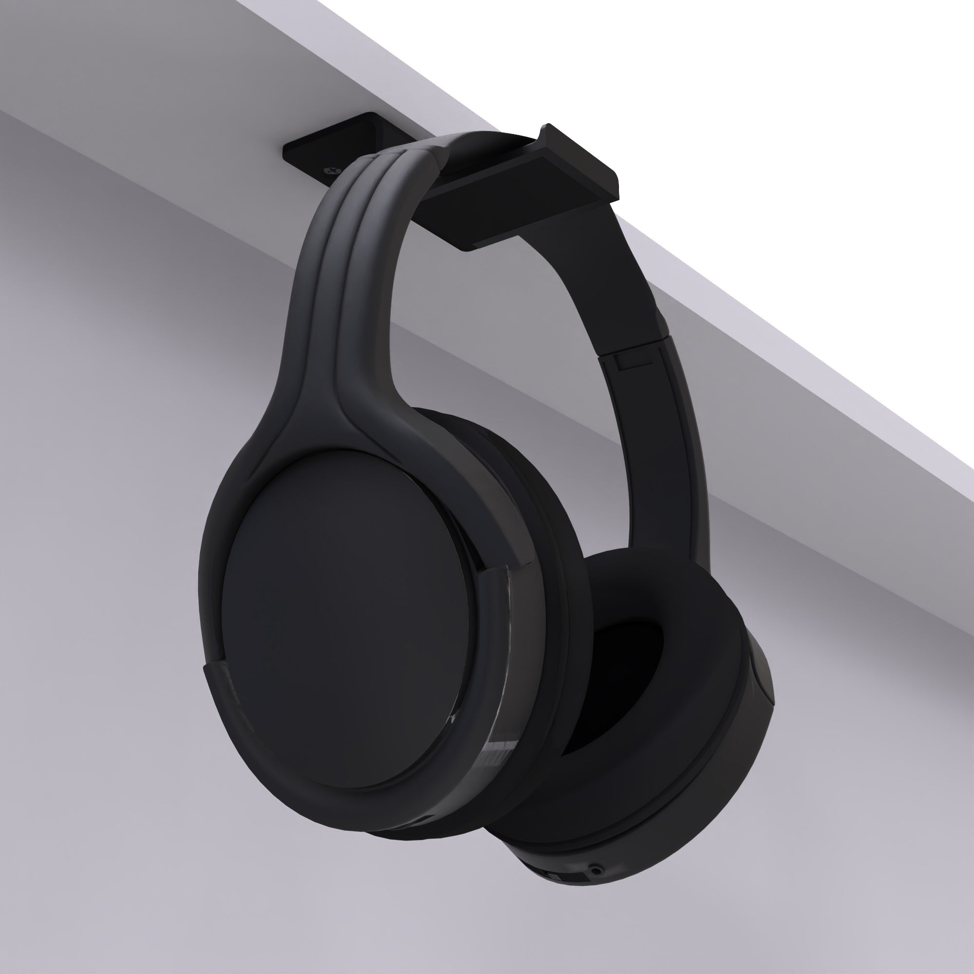 Kanto HH Universal Under Desk Headphone Hook, Black V398-KO-HH