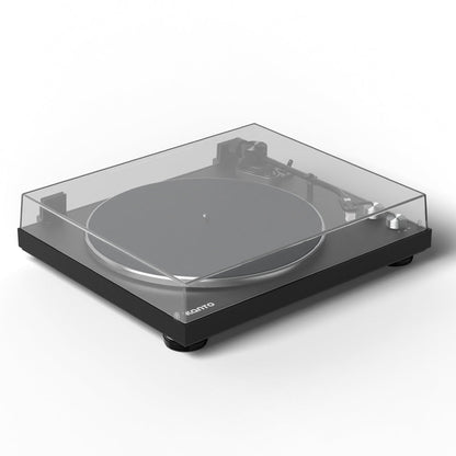 Kanto OBI3 Turntable with Bluetooth 5.3, Preamp, and Pitch Control - Matte Black V398-KO-OBI3VMB-I
