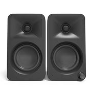 Kanto OBI3 Turntable - Matte Green with Kanto ORA 100W Powered Speakers - Black Bundle V398-KO-OBI3VMN-B