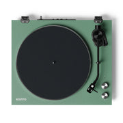 Kanto OBI3 Turntable with Bluetooth 5.3, Preamp, and Pitch Control - Matte Green V398-KO-OBI3VMN-I