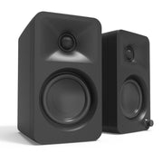 Kanto ORA 100W Powered Reference Desktop Computer Speakers with Bluetooth 5.0 Black V398-KO-ORA-1