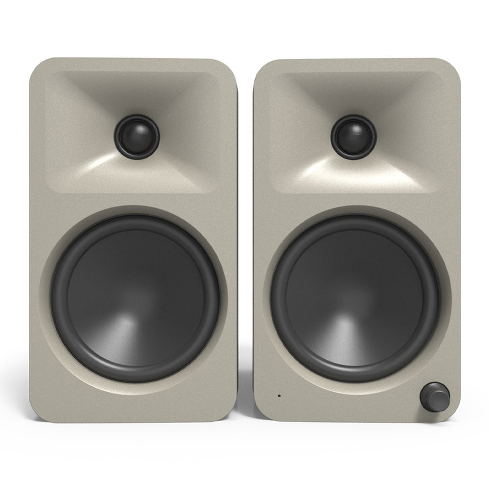 Limited Edition - Kanto ORA4 140W Powered Reference Speakers with USB-C Input and Bluetooth - Moon V398-KO-ORA4ME-I