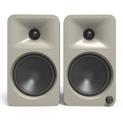 Limited Edition - Kanto ORA4 140W Powered Reference Speakers with USB-C Input and Bluetooth - Moon V398-KO-ORA4ME-I