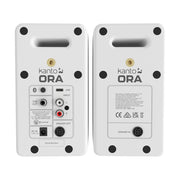 Kanto ORA4 140W Powered Reference Speakers with USB-C Input and Bluetooth - White, Pair V398-KO-ORA4MW-I