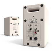 Limited Edition - Kanto ORA 100W Powered Reference Desktop Computer Speakers with Bluetooth 5.0 Matte Cream V398-KO-ORAMC-I