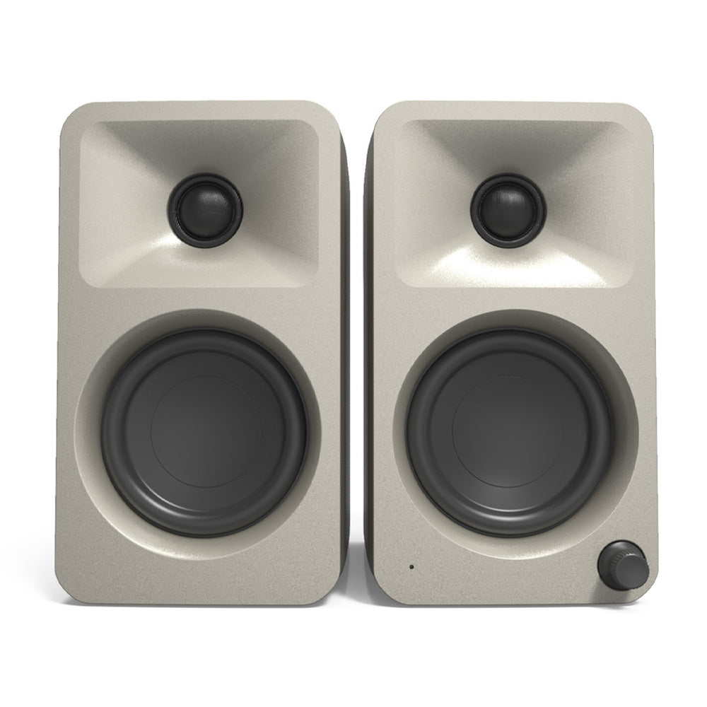 Limited Edition - Kanto ORA 100W Powered Reference Desktop Computer Speakers with Bluetooth 5.0 Moon V398-KO-ORAME-I