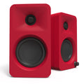 Limited Edition - Kanto ORA 100W Powered Reference Desktop Computer Speakers with Bluetooth 5.0 Matte Red V398-KO-ORAMR-I