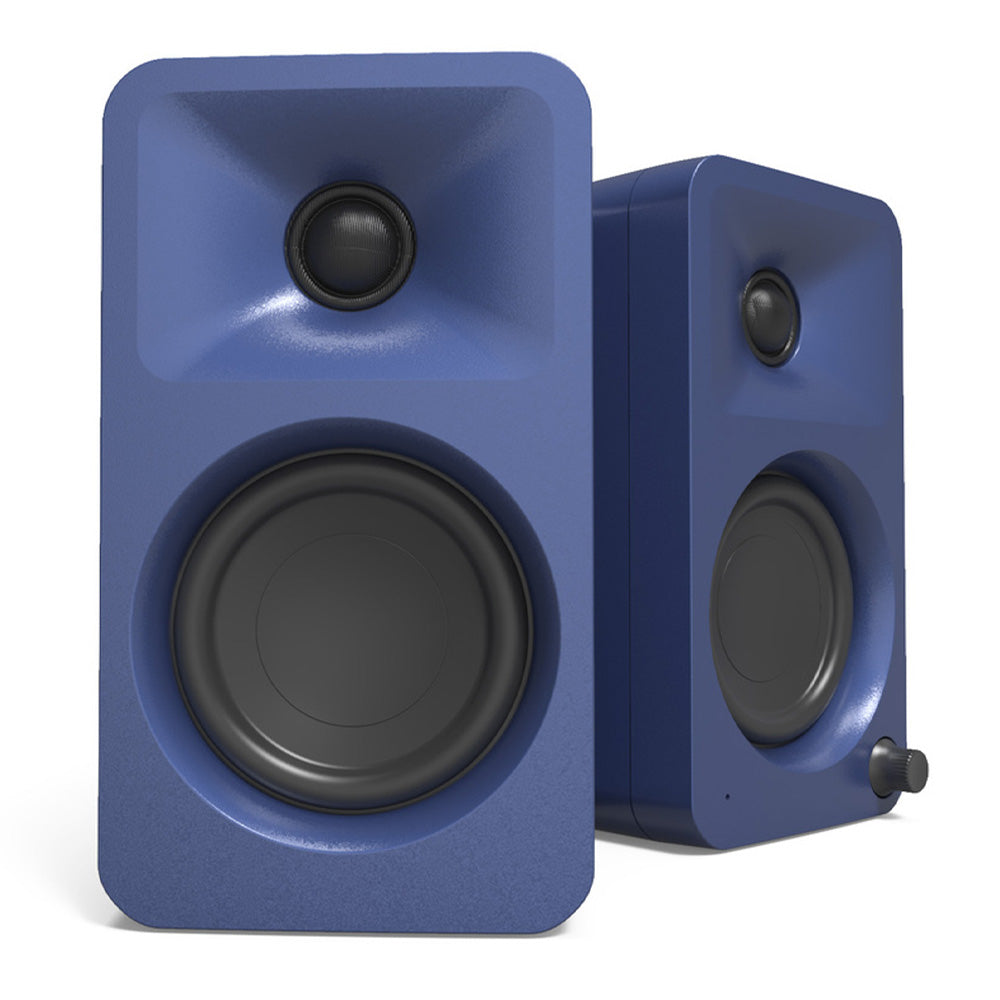 Limited Edition - Kanto ORA 100W Powered Reference Desktop Computer Speakers with Bluetooth 5.0 Indigo V398-KO-ORAMU-I