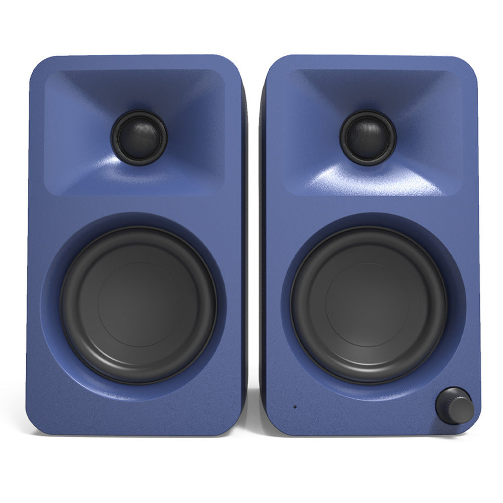 Limited Edition - Kanto ORA 100W Powered Reference Desktop Computer Speakers with Bluetooth 5.0 Indigo V398-KO-ORAMU-I