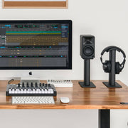 Kanto ORA 100W Powered Reference Desktop Computer Speakers with Bluetooth 5.0 White V398-KO-ORAMW-1